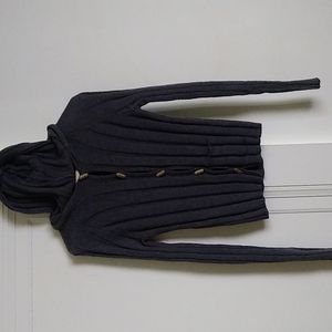 A&F VTG hooded cardigan